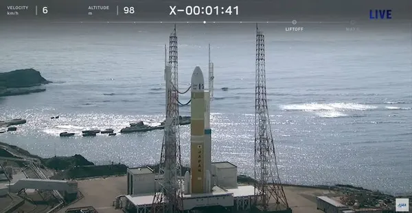 17일 일본 우주항공연구개발기구(JAXA)는 이날 오전 10시 39분쯤 가고시마현 다네가시마우주센터에서 H3 로켓 1호기 발사를 시도했다. (사진=일본 우주항공연구개발기구)