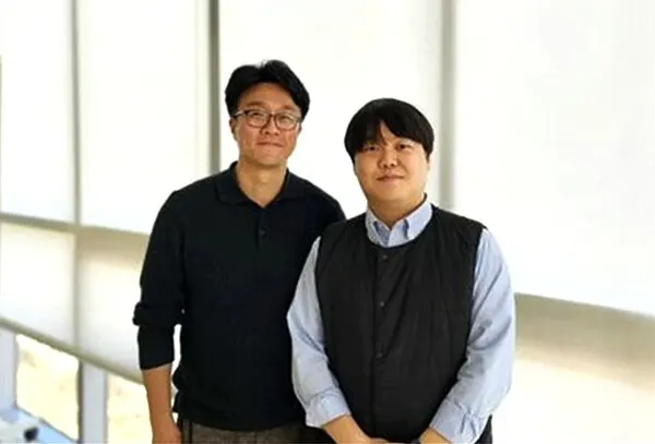 전용현 비임상시험부장과 이재언 신약평가팀장.(사진_케이메디허브)