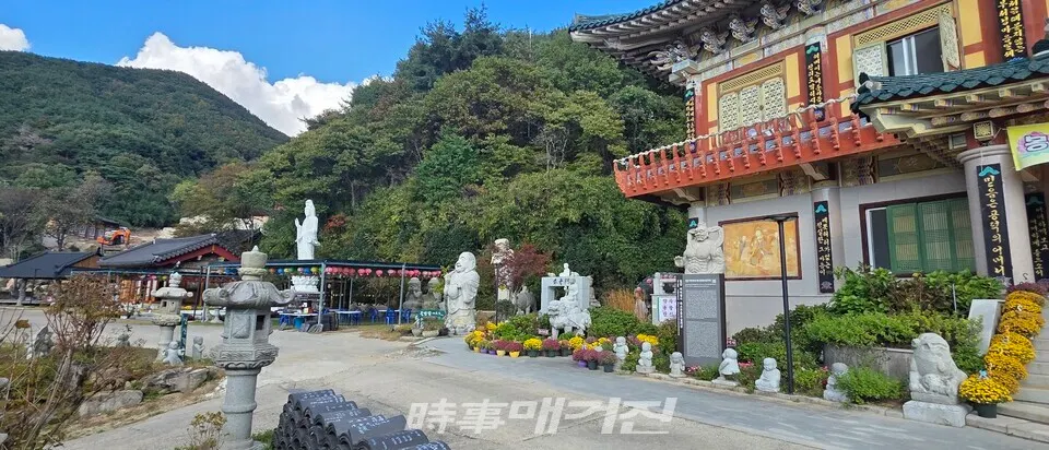 밀양 삼랑진 여여정사 전경. (사진_한창기 기자)
