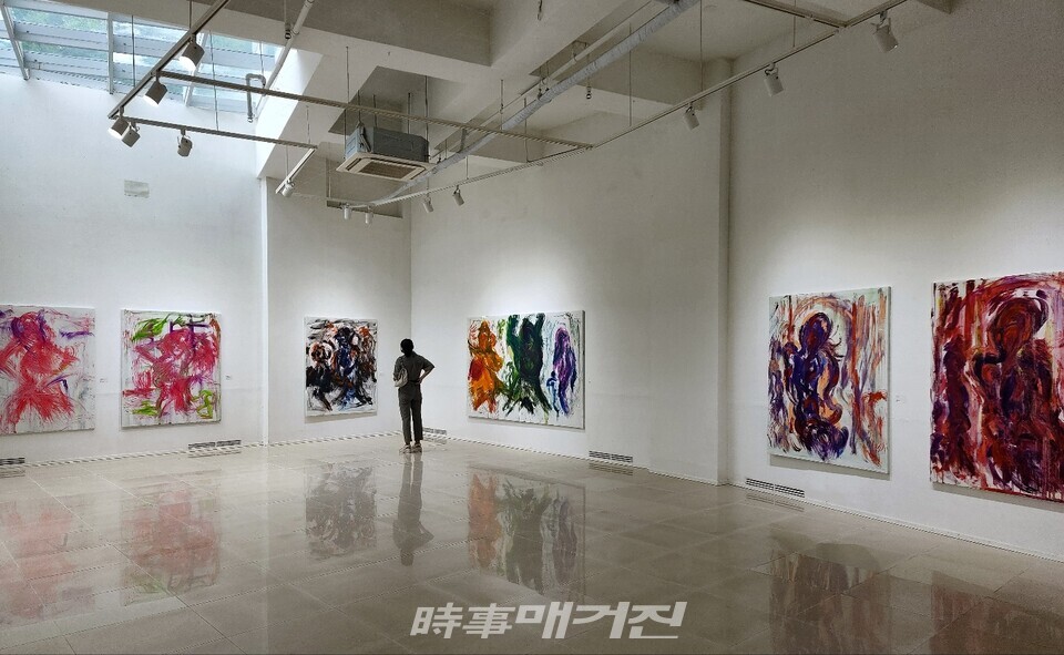 김상표 개인전 자하미술관 전시 전경 /사진=경상국립대 제공