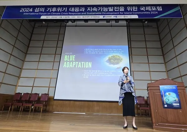 포럼을 기획, 총괄한 박재아 조선대 대외협력외래교수 (사진_조선대)