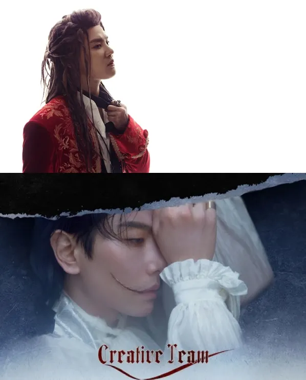 뮤지컬 '모차르트' 김준수, 뮤지컬 '웃는 남자' 박효신(사진_EMK뮤지컬컴퍼니)