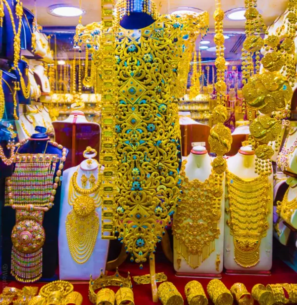 골드 수크(Gold Souk) 시장 안의 모습 (사진_Dubai Gold Souk 홈페이지)