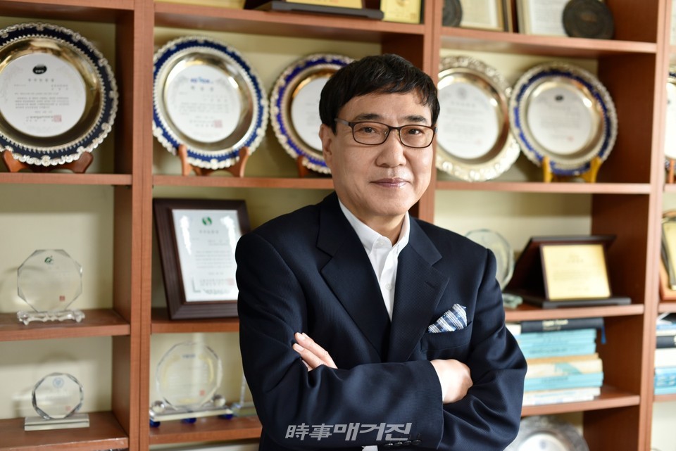 한국산학연협회 회장 조동욱 교수 ©최윤하