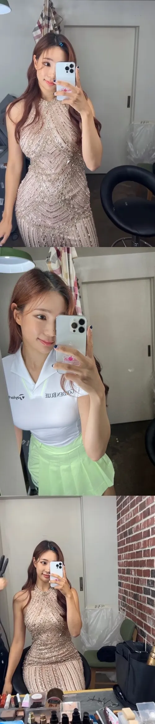 골프선수 유현주 프로, 인스타 속 여신 자태(사진=유현주 인스타)
