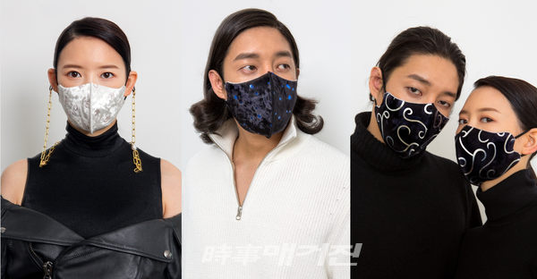 크리스앤코 모델 제품 착용 컷