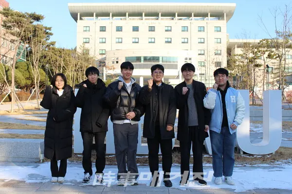 제자들과의 사진