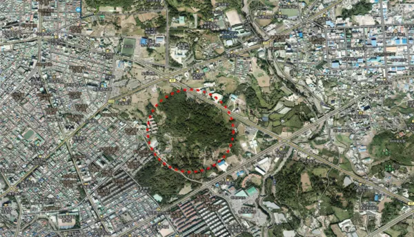 민간특례사업 대상공원(중부공원)