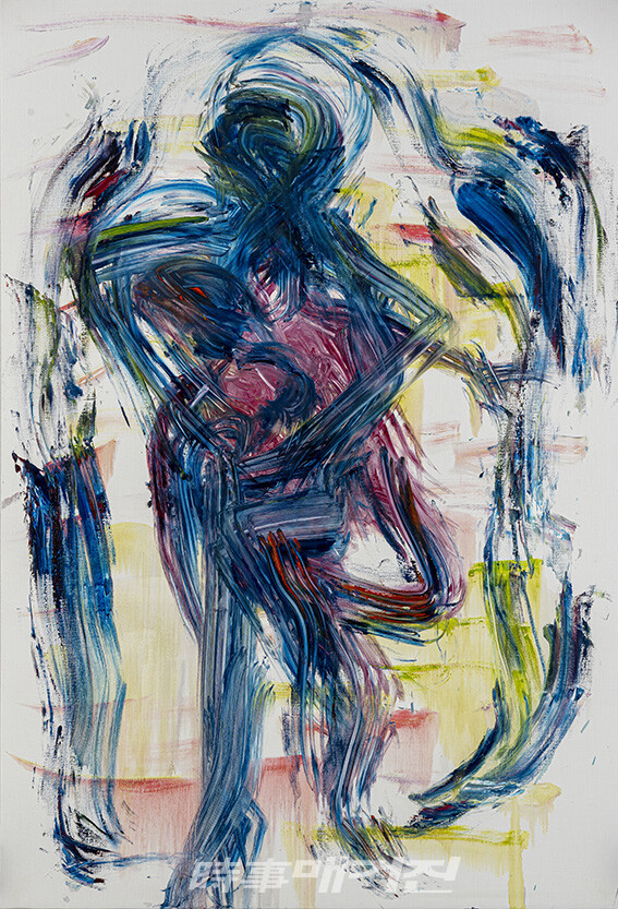 김상표_Eros-Two Dancers(1-5)_캔버스에 유채_193.9×130.3cm_2022